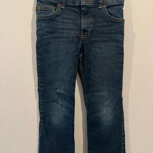 Wrangler Boys Dark Blue Bootcut Jeans